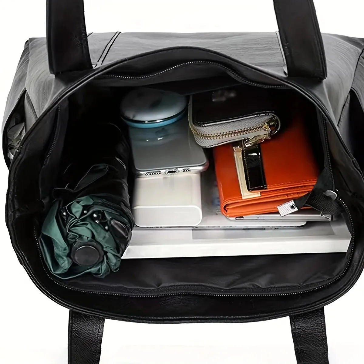 Marthas Tidløse Elegance – Klassisk Læder Skuldertaske til Damer